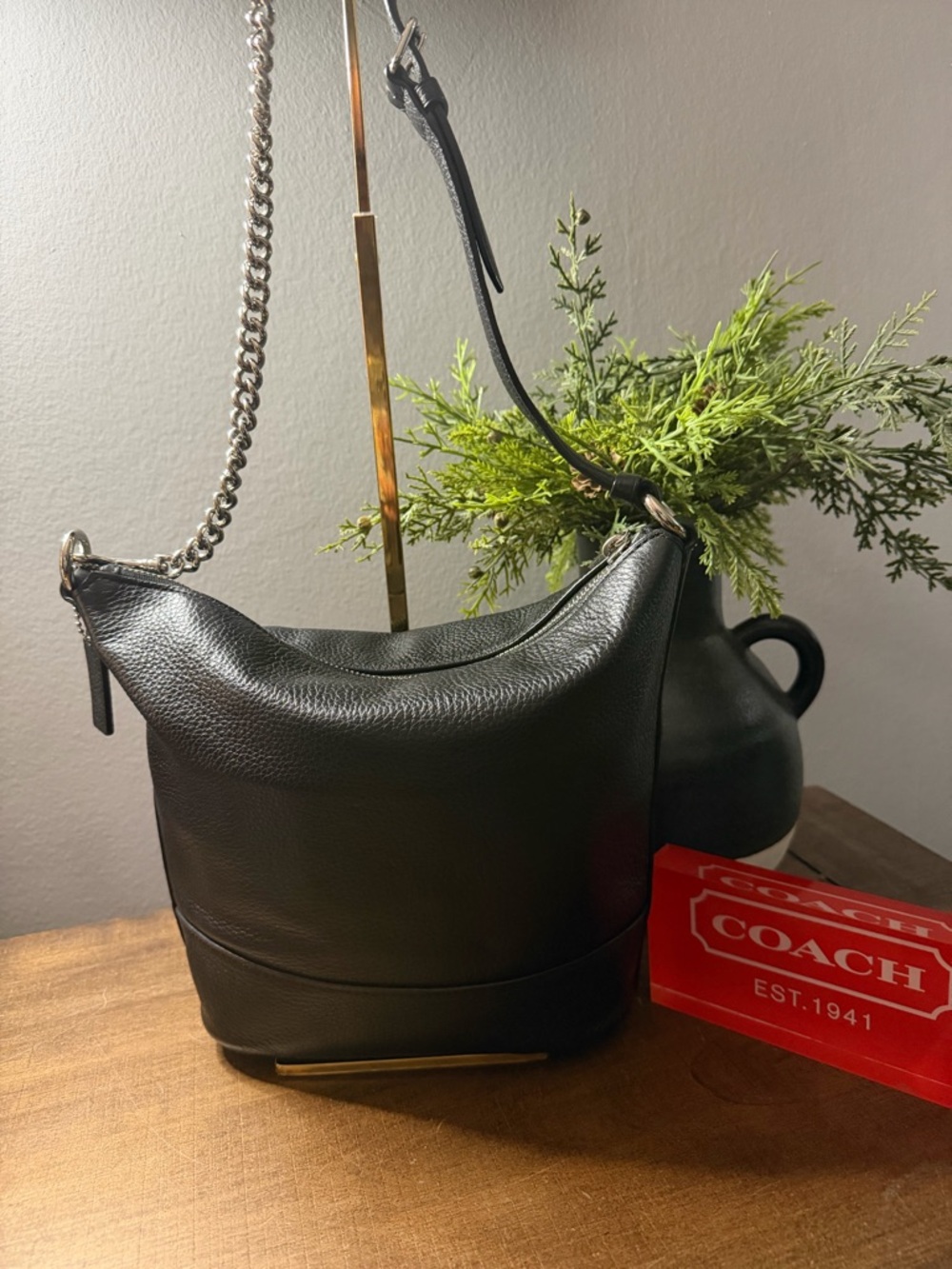 Coach Paxton Duffle with Studded Script Convertible Bag - Picture 2 of 14